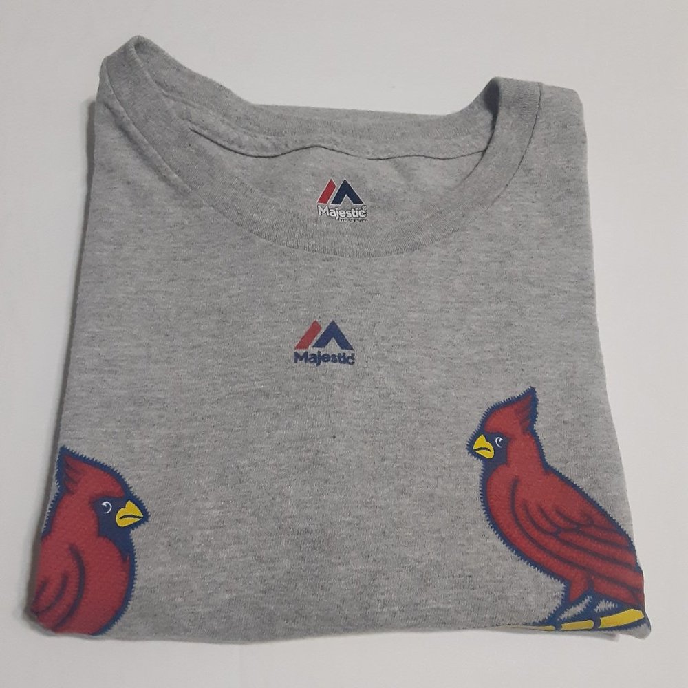 Majestic Men's St. Louis Cardinals Yadier Molina Jersey T Shirt in Size L